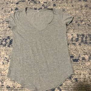 Gray V-Neck Women's Lululemon Top